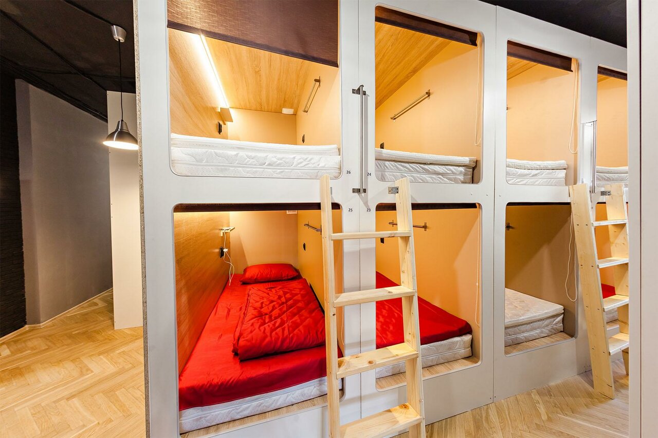 Хостел Сон в кубе Москва-74