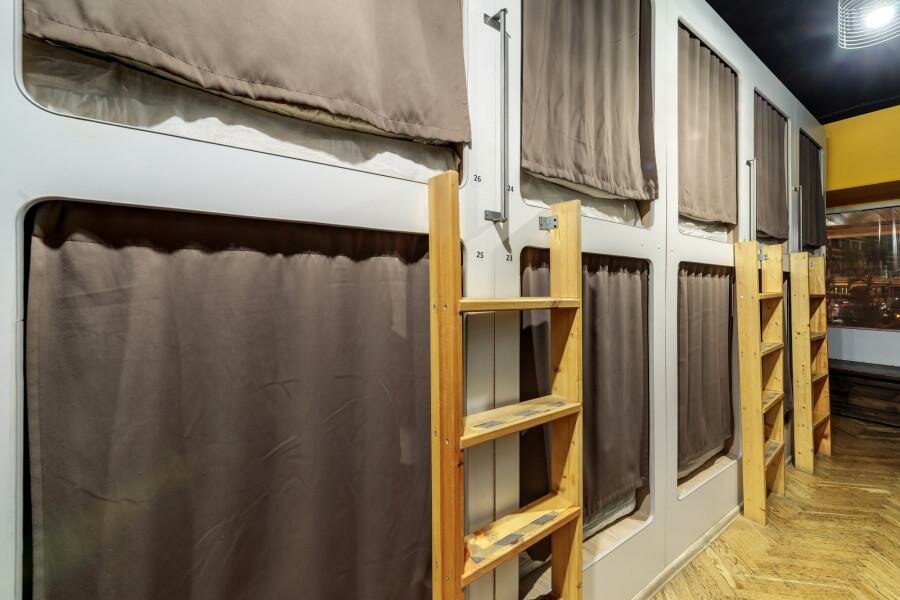 Хостел Сон в кубе Москва-73